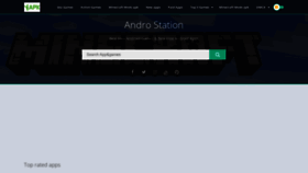 What Androstation.com website looked like in 2022 (1 year ago)