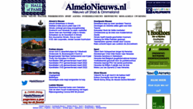 What Almelonieuws.nl website looked like in 2022 (1 year ago)