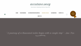 What Accutane.one website looked like in 2022 (1 year ago)