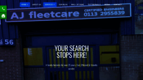 What Ajfleetcare.co.uk website looked like in 2022 (1 year ago)