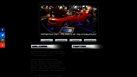 What Americanmuscleautobody.com website looked like in 2022 (1 year ago)