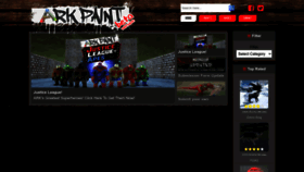 What Arkpaint.com website looked like in 2022 (1 year ago)