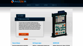What Agizer.com website looked like in 2023 (1 year ago)