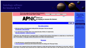What Astro-software.com website looked like in 2023 (1 year ago)