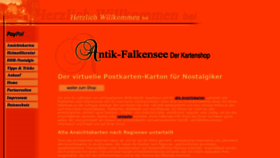 What Antik-falkensee.de website looked like in 2023 (1 year ago)