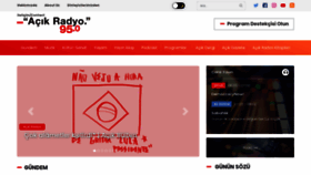 What Acikradyo.com.tr website looked like in 2023 (1 year ago)