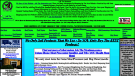 What Askthemeatman.com website looked like in 2023 (1 year ago)
