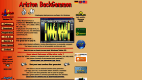 What Ariston-backgammon.de website looked like in 2023 (1 year ago)