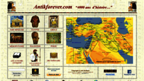 What Antikforever.com website looked like in 2023 (1 year ago)