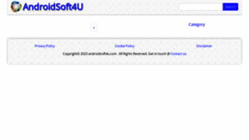 What Androidsoft4u.com website looked like in 2023 (1 year ago)