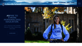 What Ashevilleschool.org website looked like in 2023 (1 year ago)