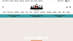 What Atomiccherry.com.au website looked like in 2023 (1 year ago)