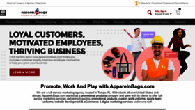 What Apparelnbags.com website looked like in 2023 (1 year ago)