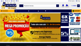 What Atacadaodaroupa.com website looked like in 2023 (1 year ago)
