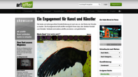 What Artoffer.com website looked like in 2023 (2 years ago)