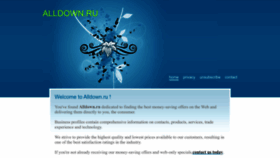 What Alldown.ru website looked like in 2023 (1 year ago)