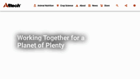 What Alltech.com website looked like in 2023 (1 year ago)