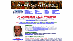 What Arthistoryresources.net website looked like in 2023 (1 year ago)