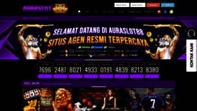 What Auraslot88.com website looked like in 2023 (1 year ago)