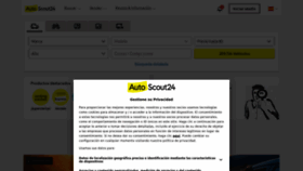 What Autoscout24.es website looked like in 2023 (2 years ago)