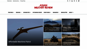 What Asianmilitaryreview.com website looked like in 2023 (1 year ago)