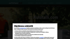 What Autotalli.com website looked like in 2023 (1 year ago)