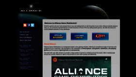 What Alliance-games.com website looked like in 2023 (1 year ago)