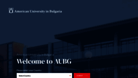 What Aubg.edu website looked like in 2023 (1 year ago)