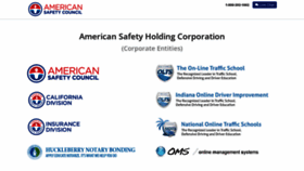 What Amersc.com website looked like in 2023 (1 year ago)