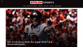 What Athlonsports.com website looked like in 2023 (1 year ago)