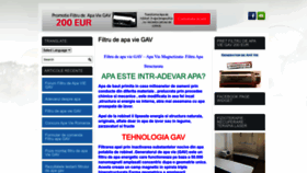 What Apa-vie-sanatate.ro website looked like in 2023 (1 year ago)