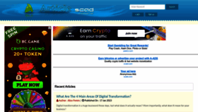What Articlescad.com website looked like in 2023 (1 year ago)