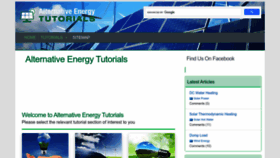 What Alternative-energy-tutorials.com website looked like in 2023 (1 year ago)