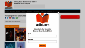 What Aalbc.com website looked like in 2023 (1 year ago)