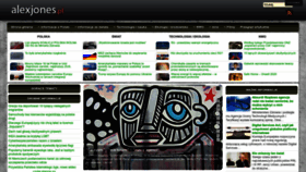 What Alexjones.pl website looked like in 2023 (1 year ago)