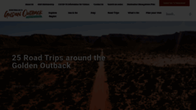 What Australiasgoldenoutback.com website looked like in 2023 (1 year ago)