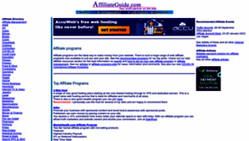 What Affiliateguide.com website looked like in 2023 (1 year ago)