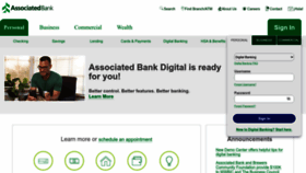 What Associatedbank.com website looked like in 2023 (1 year ago)
