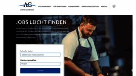 What Activegastro.ch website looked like in 2023 (2 years ago)