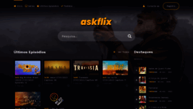 What Askflix.net website looked like in 2023 (1 year ago)