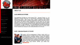 What Alexamerican.com website looked like in 2023 (1 year ago)