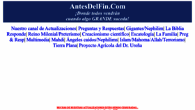 What Antesdelfin.com website looked like in 2023 (1 year ago)