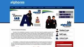 What Alphores.unicampus.in website looked like in 2023 (1 year ago)