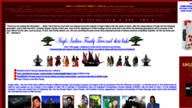 What Anglofamilytrees.com website looked like in 2023 (1 year ago)