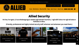 What Alliedsecurity.co.nz website looked like in 2023 (1 year ago)