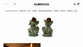 What Aloisiana.ro website looked like in 2023 (1 year ago)