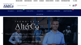 What Altercomx.com website looked like in 2023 (1 year ago)