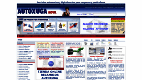 What Autoxuga.net website looked like in 2023 (3 years ago)