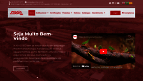 What Asvotec.com.br website looked like in 2023 (1 year ago)