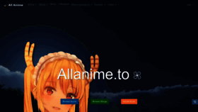 What Allanime2.com website looked like in 2023 (1 year ago)